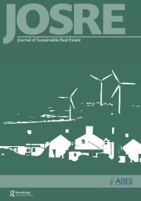 Cover image for Journal of Sustainable Real Estate, Volume 14, Issue 1, 2022