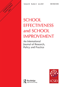 Cover image for School Effectiveness and School Improvement, Volume 32, Issue 2, 2021