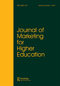 Cover image for Journal of Marketing for Higher Education, Volume 25, Issue 1, 2015