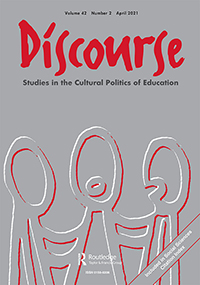 Cover image for Discourse: Studies in the Cultural Politics of Education, Volume 42, Issue 2, 2021