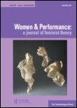 Cover image for Women & Performance: a journal of feminist theory, Volume 16, Issue 2, 2006