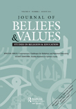 Cover image for Journal of Beliefs & Values, Volume 35, Issue 2, 2014