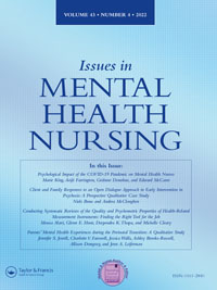 Cover image for Issues in Mental Health Nursing, Volume 43, Issue 4, 2022