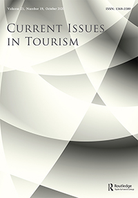 Cover image for Current Issues in Tourism, Volume 23, Issue 19, 2020