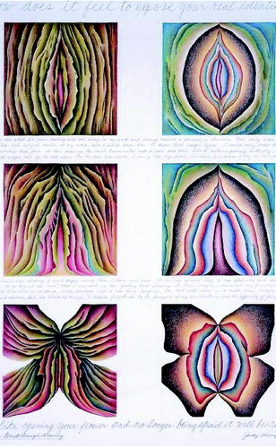 FIGURE 5. Judy Chicago, Female Rejection Drawing #6 from the Female Rejection Drawings series, collection of the artist in cooperation with the Through the Flower Foundation. Image reprinted by permission of the Through the Flower Foundation.
