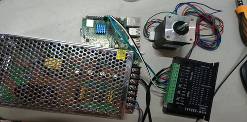 Figure 5. Motor module wiring diagram.