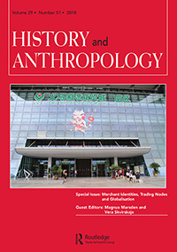 Cover image for History and Anthropology, Volume 29, Issue sup1, 2018