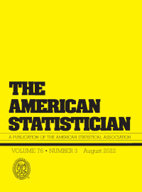 Cover image for The American Statistician, Volume 76, Issue 3, 2022