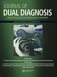 Cover image for Journal of Dual Diagnosis, Volume 14, Issue 3, 2018