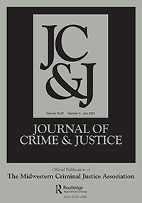Cover image for Journal of Crime and Justice, Volume 47, Issue 3, 2024