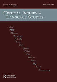 Cover image for Critical Inquiry in Language Studies, Volume 21, Issue 1, 2024