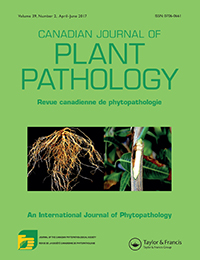 Cover image for Canadian Journal of Plant Pathology, Volume 39, Issue 2, 2017