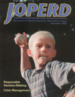 Cover image for Journal of Physical Education, Recreation & Dance, Volume 72, Issue 7, 2001