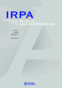 Cover image for International Review of Public Administration, Volume 21, Issue 4, 2016