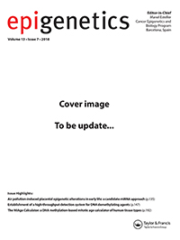 Cover image for Epigenetics, Volume 13, Issue 7, 2018