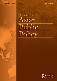 Cover image for Journal of Asian Public Policy, Volume 13, Issue 2, 2020