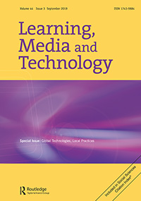 Cover image for Learning, Media and Technology, Volume 44, Issue 3, 2019