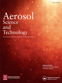 Cover image for Aerosol Science and Technology, Volume 54, Issue 8, 2020
