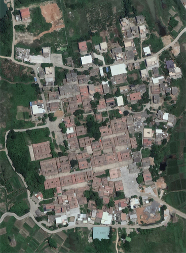 Figure 6. Google Earth high-definition remote sensing image map.