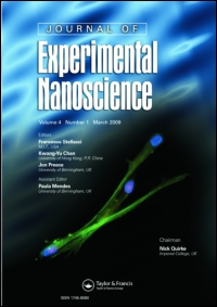 Cover image for Journal of Experimental Nanoscience, Volume 3, Issue 4, 2008