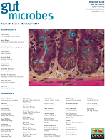 Cover image for Gut Microbes, Volume 5, Issue 2, 2014