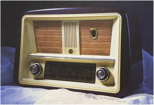 Figure 7. “Panda” 601–1 radio of 1955.