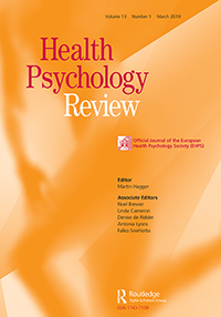 Cover image for Health Psychology Review, Volume 13, Issue 1, 2019