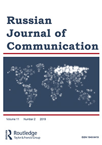 Cover image for Russian Journal of Communication, Volume 11, Issue 2, 2019