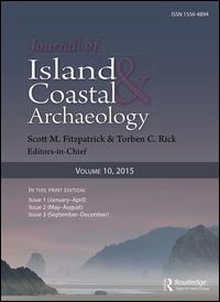 Cover image for The Journal of Island and Coastal Archaeology, Volume 11, Issue 3, 2016