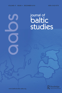 Cover image for Journal of Baltic Studies, Volume 47, Issue 4, 2016