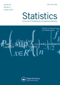 Cover image for Statistics, Volume 49, Issue 5, 2015