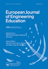 Cover image for European Journal of Engineering Education, Volume 44, Issue 4, 2019