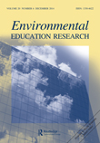 Cover image for Environmental Education Research, Volume 20, Issue 6, 2014
