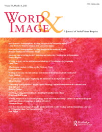 Cover image for Word & Image, Volume 39, Issue 1, 2023
