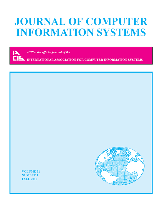Cover image for Journal of Computer Information Systems, Volume 51, Issue 1, 2010