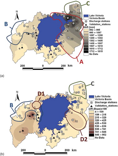 Fig. 12 Spatial maps showing regional differences in terms of: (a) RAM, and (b) ARSL.