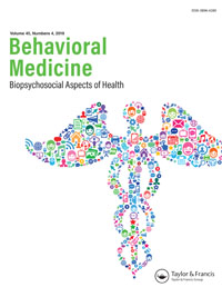 Cover image for Behavioral Medicine, Volume 45, Issue 4, 2019