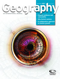 Cover image for Geography, Volume 102, Issue 2, 2017