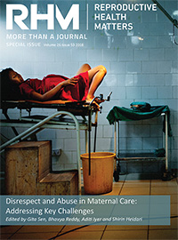 Cover image for Sexual and Reproductive Health Matters, Volume 26, Issue 53, 2018