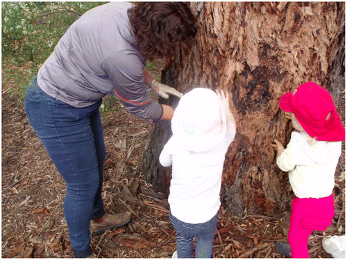 Figure 2. Making connections in the Bark Studio. Source: Author’s photo.