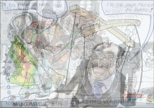 Figure 4. Grace Mugabe image composite 2. © Norita and Michael J. Bonner.