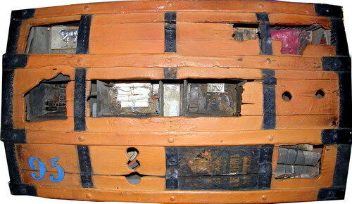 Figure 1. Olja Ivanjicki, The Russian General’s Suitcase (Kofer Starog Generala), 1963, object, 50 × 90 × 20 cm. Belgrade, Olga Olja Ivanjicki Foundation.