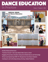 Cover image for Dance Education in Practice, Volume 7, Issue 4, 2021