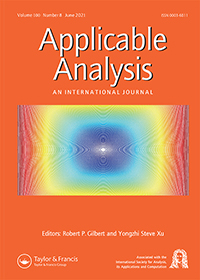 Cover image for Applicable Analysis, Volume 100, Issue 8, 2021