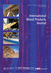 Cover image for International Wood Products Journal, Volume 13, Issue 4, 2022