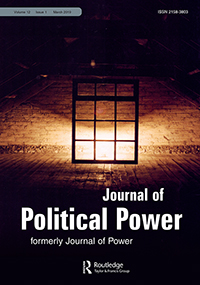 Cover image for Journal of Political Power, Volume 12, Issue 1, 2019