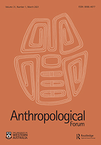 Cover image for Anthropological Forum, Volume 31, Issue 1, 2021