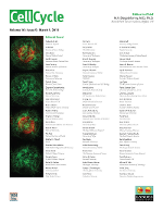 Cover image for Cell Cycle, Volume 10, Issue 5, 2011