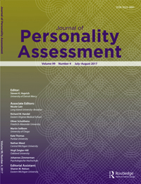 Cover image for Journal of Personality Assessment, Volume 99, Issue 4, 2017