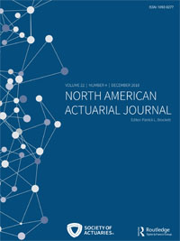 Cover image for North American Actuarial Journal, Volume 22, Issue 4, 2018